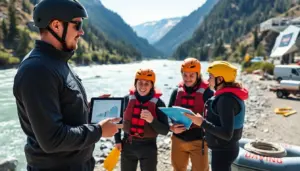 white water rafting levels